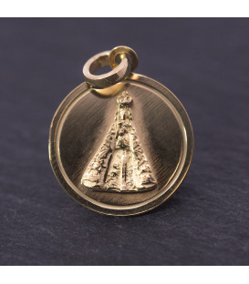 Medalla Virgen Begoña de Plata 15mm Personalizable