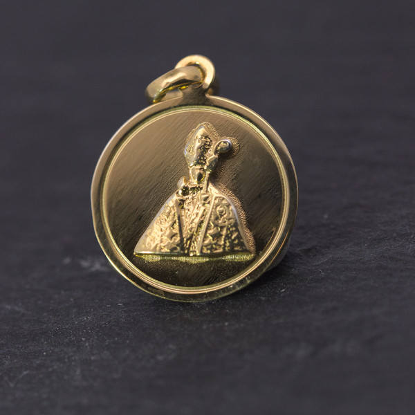 Medalla San Fermín de Plata 15mm Personalizable