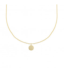 Medalla Virgen Blanca de Plata 15mm Personalizable