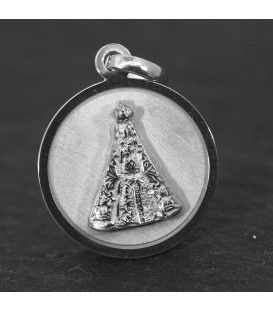 Medalla Señora de Begoña de Plata 22mm Personalizable
