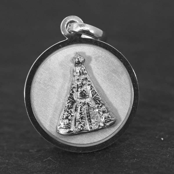 Medalla Señora de Begoña de Plata 22mm Personalizable