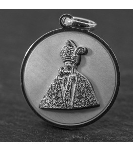 Medalla San Fermín de Plata 22mm Personalizable