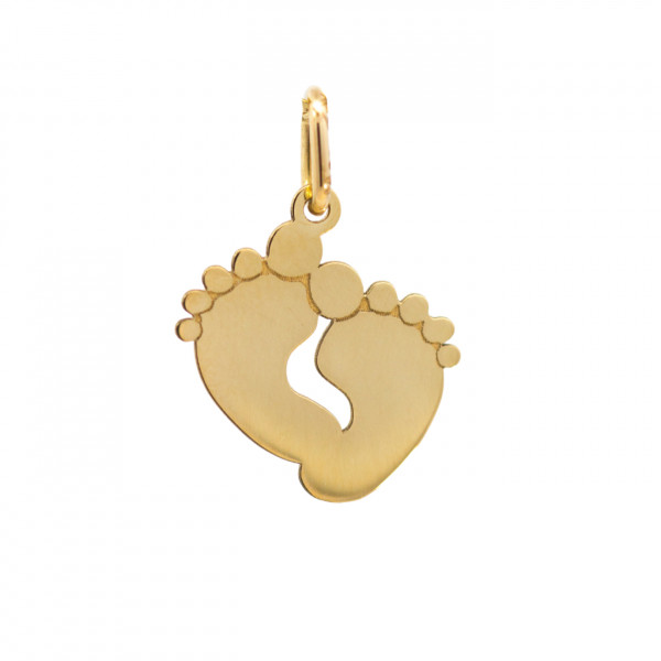 Colgante Piececitos de Oro 18kt Joyerías Eguzkilore