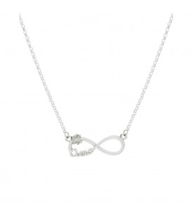 Gargantilla Plata Ama Infinito Joyerías Eguzkilore