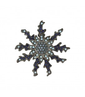 Broche Eguzkilore Azul Joyerías Eguzkilore