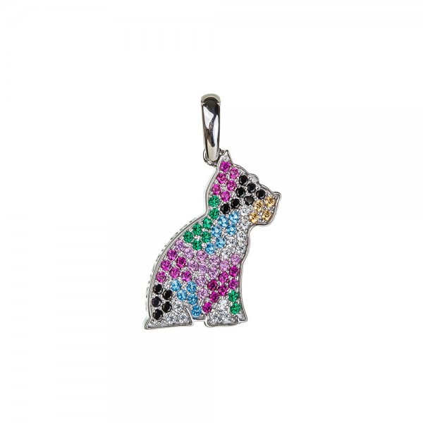 Colgante Puppy Plata Joyerías Eguzkilore