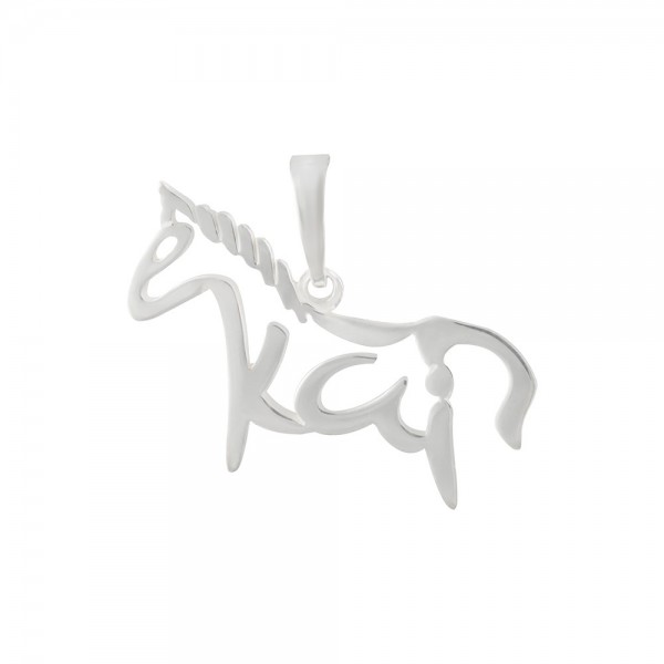 Colgante Caballo Ekain de Plata Joyerías Eguzkilore