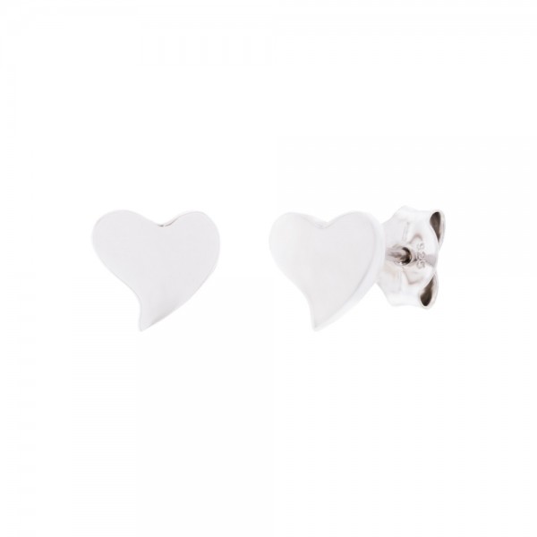 Pendientes Corazón Plata Joyerías Eguzkilore Pendientes Corazón Plata Joyerías Eguzkilore