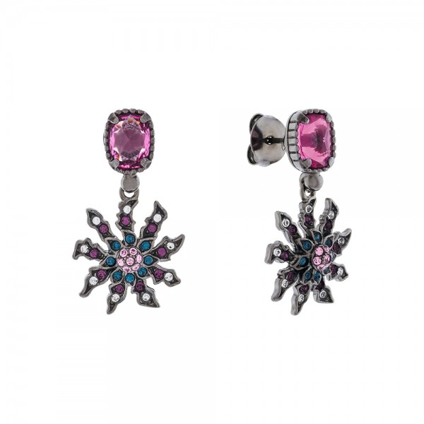 Pendientes Pedreros Largos Rosa Joyerías Eguzkilore Pendientes Pedreros Largos Rosa Joyerías Eguzkilore