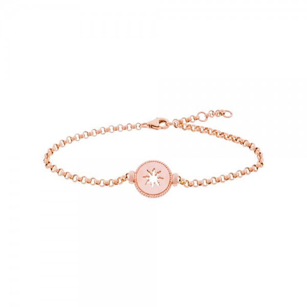 Pulsera Bloguera 2 Plata Rosa Joyerías Eguzkilore