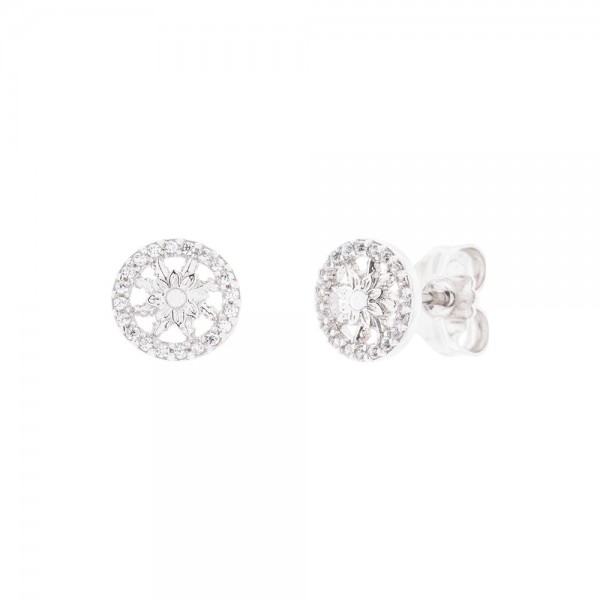 Pendientes Orla Plata Joyerías Eguzkilore