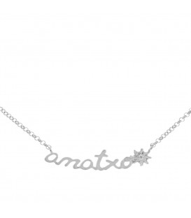 Gargantilla Amatxo de Plata Joyerías Eguzkilore