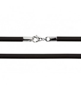 Cordón de caucho negro