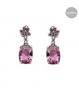 Pendientes Mari Lore Rosa