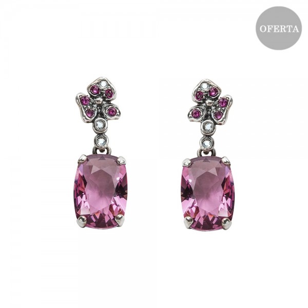 Pendientes Mari Lore Rosa