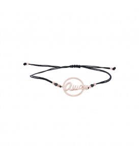 Pulsera de Plata Rosa Ama Joyerías Eguzkilore