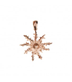 Colgante Eguzkilore 29mm de Plata Rosa Joyerías Eguzkilore