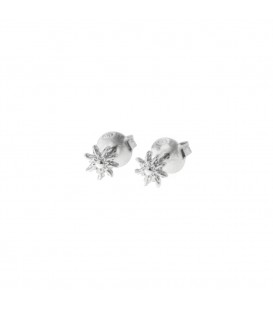 Pendientes Ghor de Plata con Eguzkilore