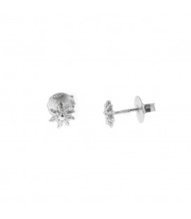 Pendientes Ghor de Plata con Eguzkilore