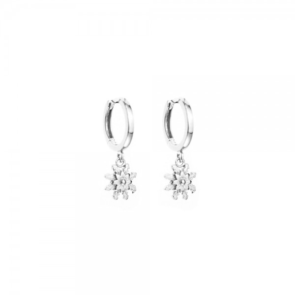 Pendientes Cripa Eguzkilore Plata 11mm