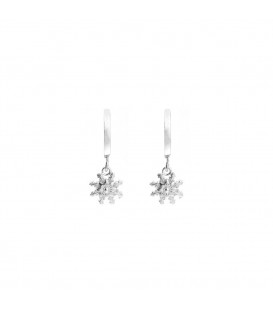 Pendientes Aro de Plata con Eguzkilore de Cripa 11mm