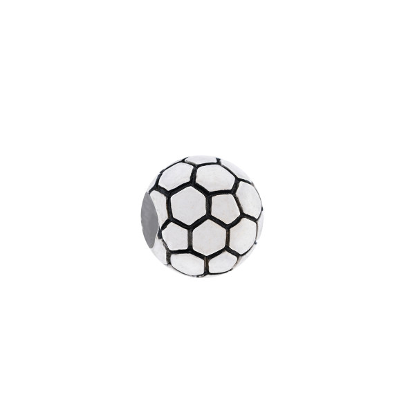 Charm Balón Fútbol Plata Joyerías Eguzkilorre