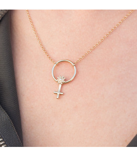 Gargantilla Morea dorada