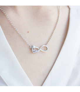 Gargantilla Plata Ama Infinito Joyerías Eguzkilore
