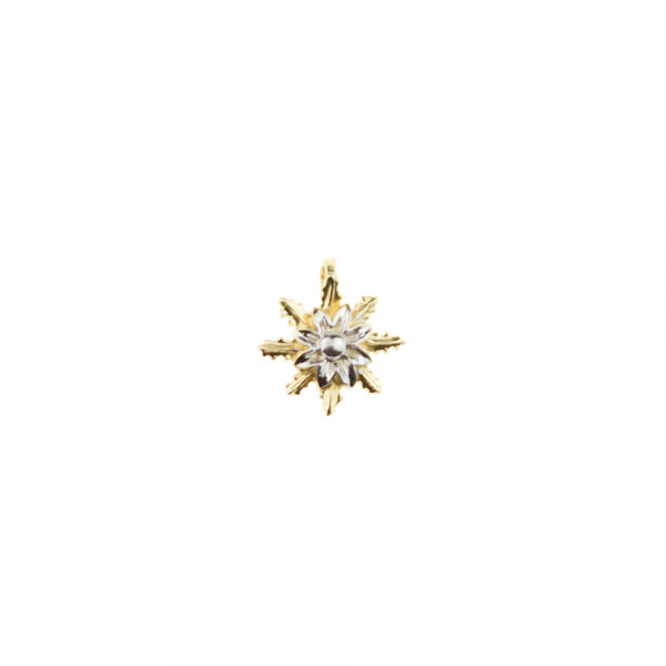 Colgante Eguzkilore 10mm de Oro Bicolor Joyerías Eguzkilore