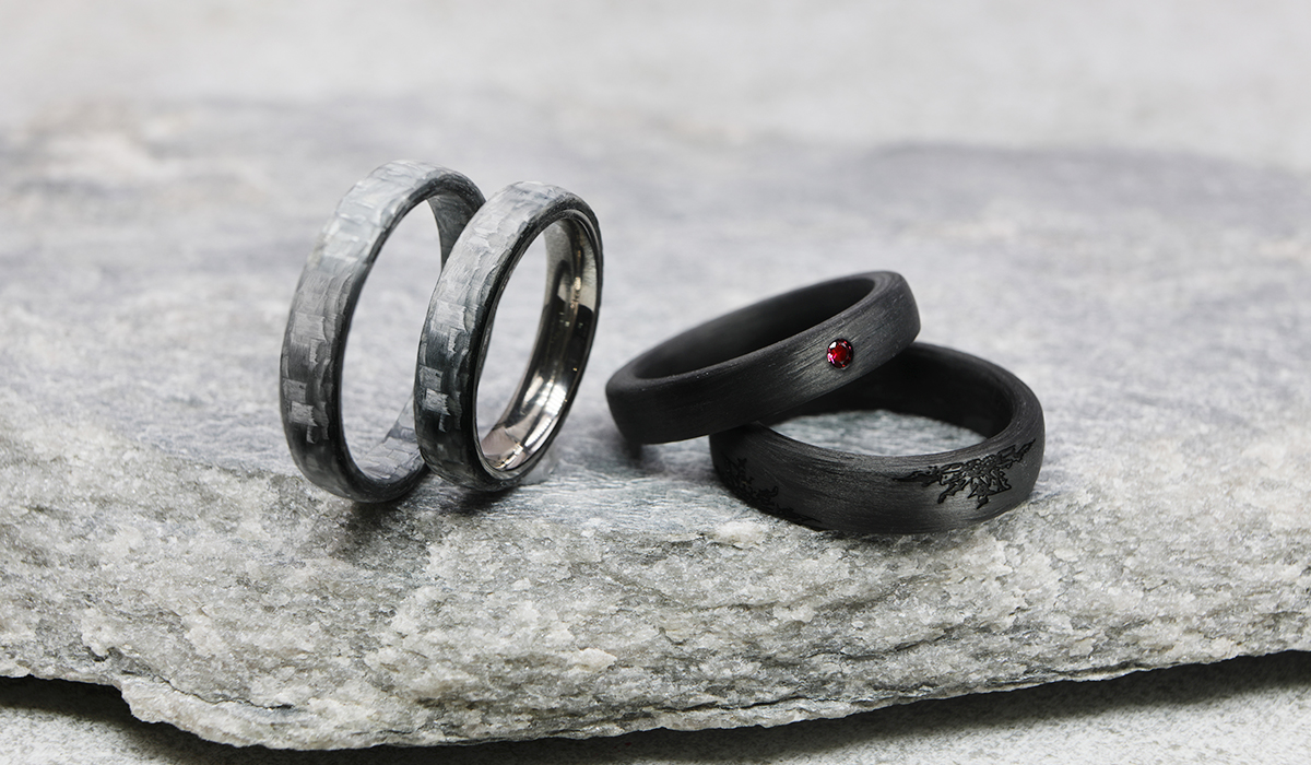 Alianzas de carbono gris y negro